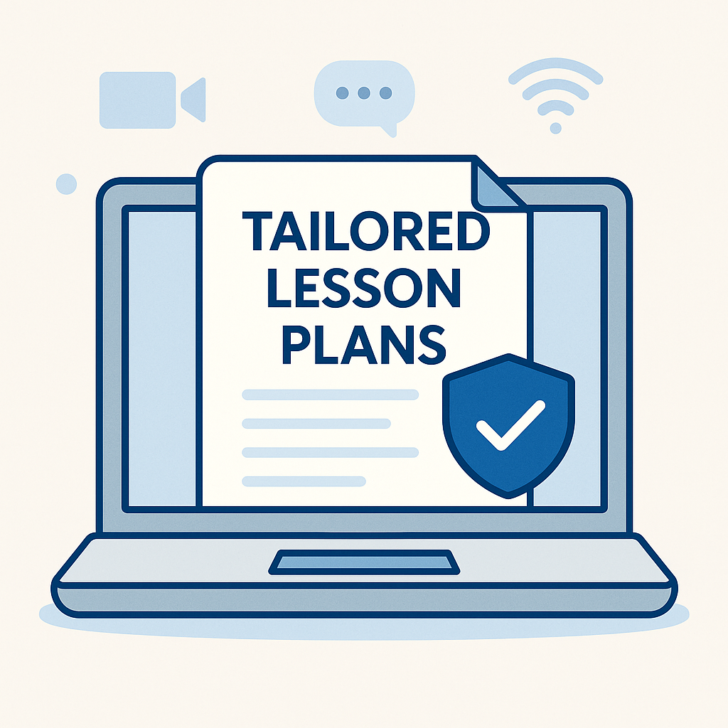 Tailored lesson plans